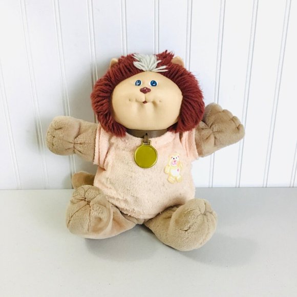 Vintage 80s Cabbage Patch Kids Doll Cat Stuffed To - Picture 5 of 9
